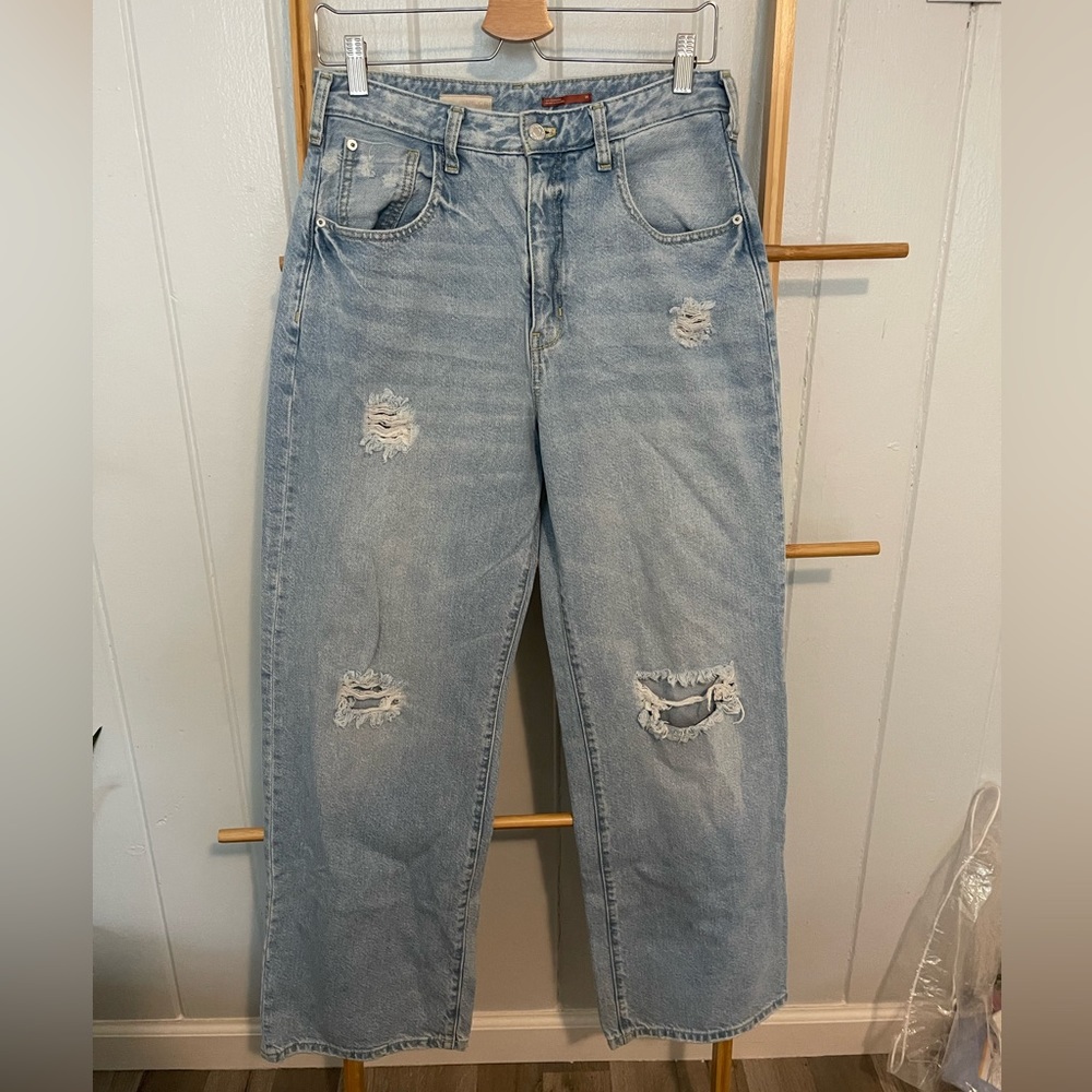 Wide leg jeans